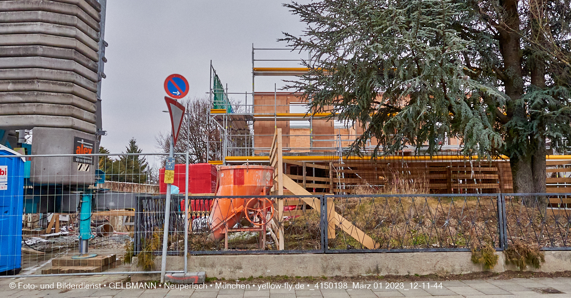 01.03.2023 - Baustelle an der Niederalmstraße 16